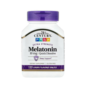 21st Century Melatonin 10 mg Quick Dissolve - 120 Count