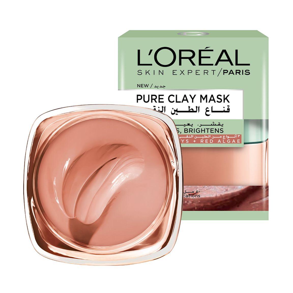 Loreal Pure Clay Mask and Red Algae 50 Ml
