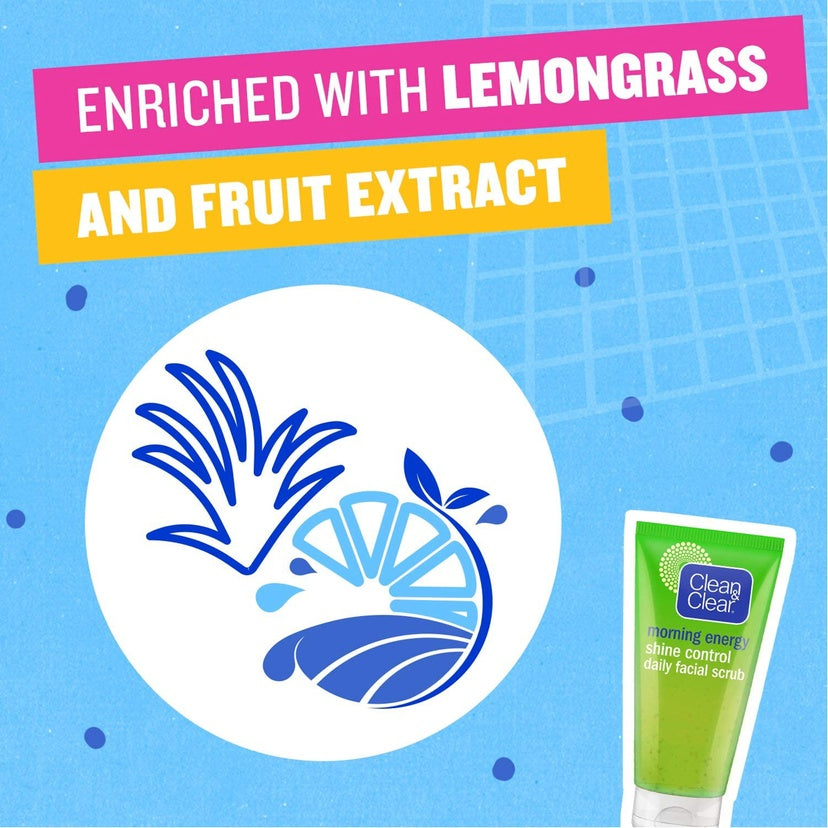 Clean&clear face wash morning energy 150 ml shine control