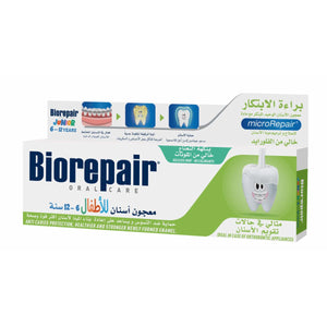 Biorepair Toothpaste Junior 6-12 Mint Flavour 75ml