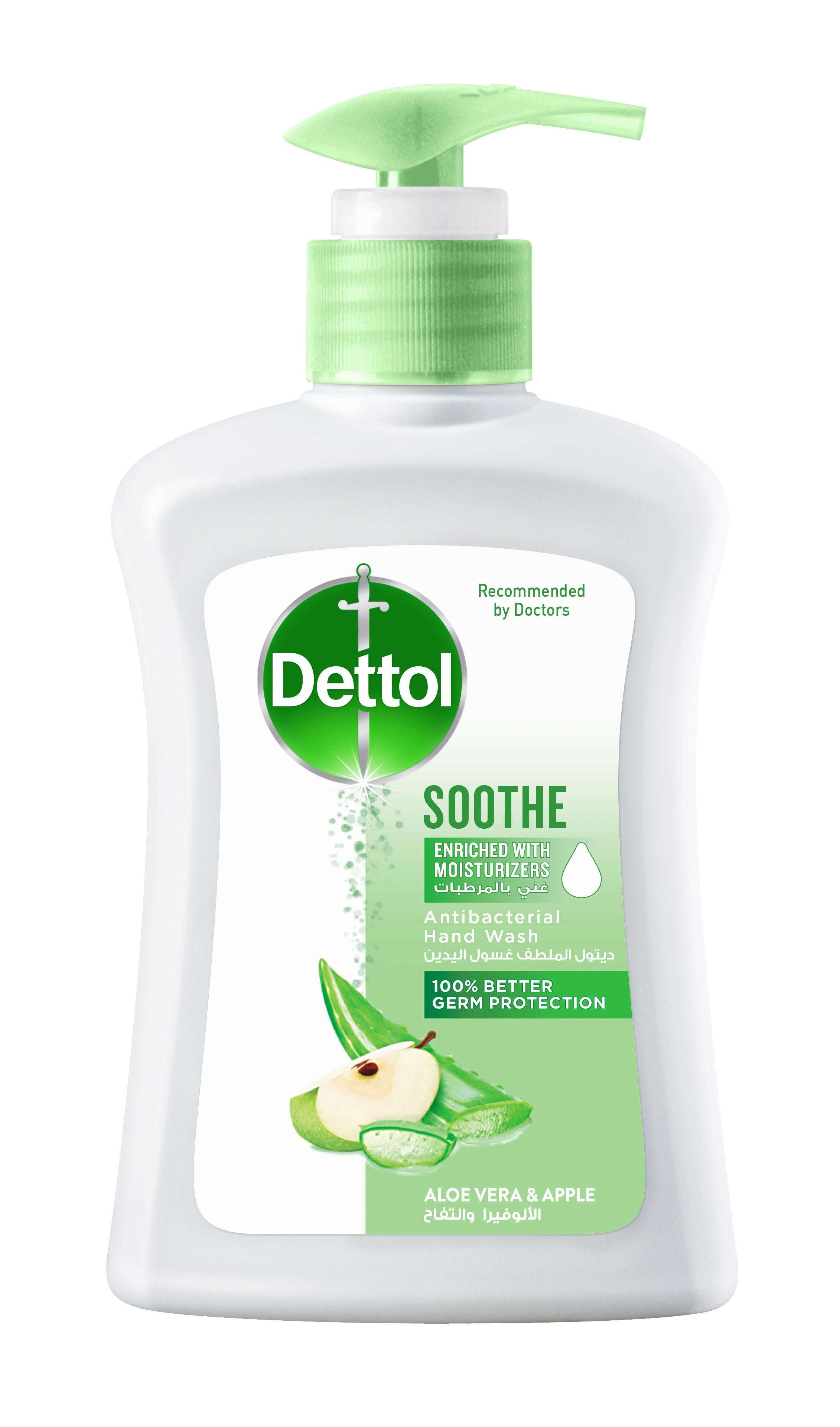 Dettol Hand Wash Soothe Aloe Vera and Apple 200 Ml