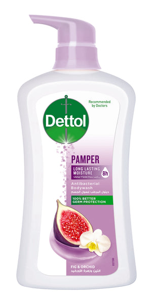 Dettol Shower Gel Pamper Fig and Orchid 500 Ml