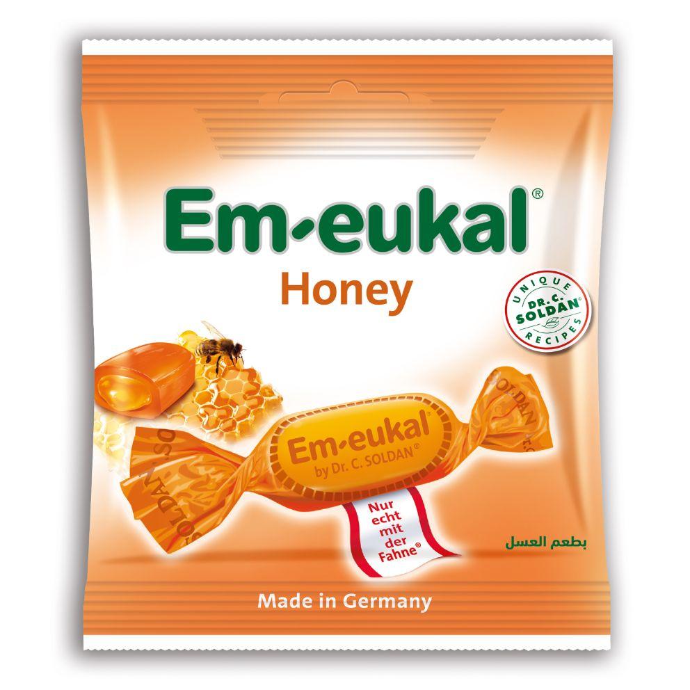 Em-Eukal Lozenges Honey 50 Gm BAG
