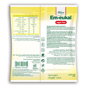 Em-Eukal Lozenges Lemon 50 Gm BAG