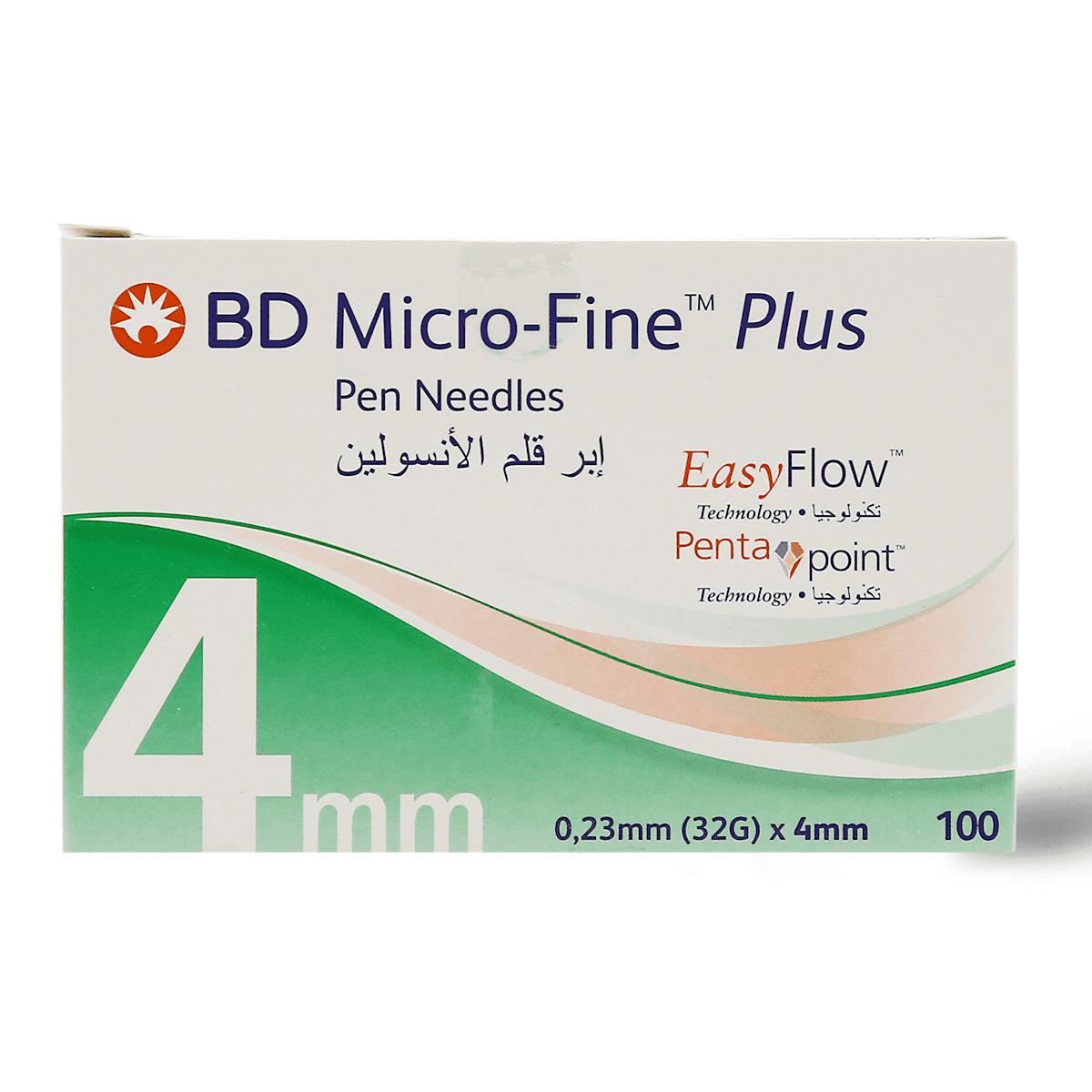 BD PEN NDL 32G 4MM 5B XTW SA BX100EA Easy Flow