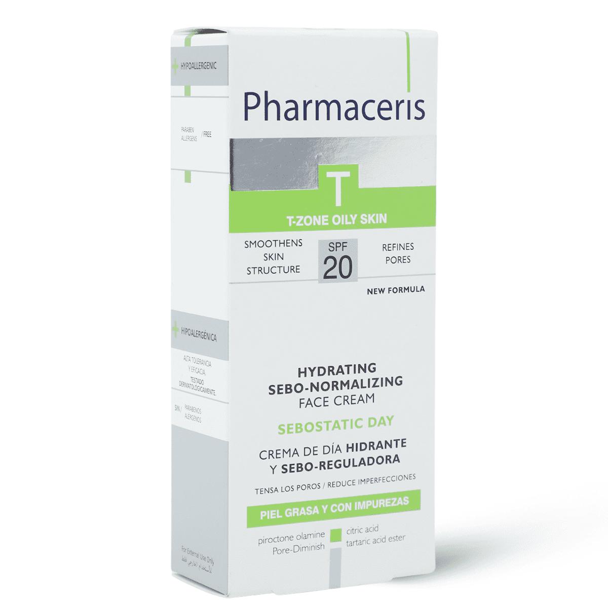 Pharmaceris T-Zone Sebostatic Day Anti-Acne  Face Cream Spf 2050ML