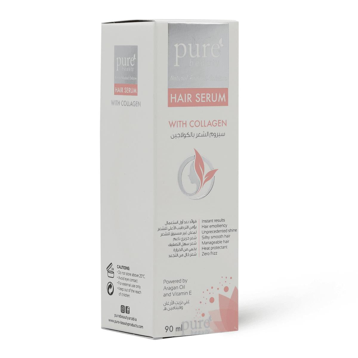 Purebeauty Hair Serum with Collagen  90ml
