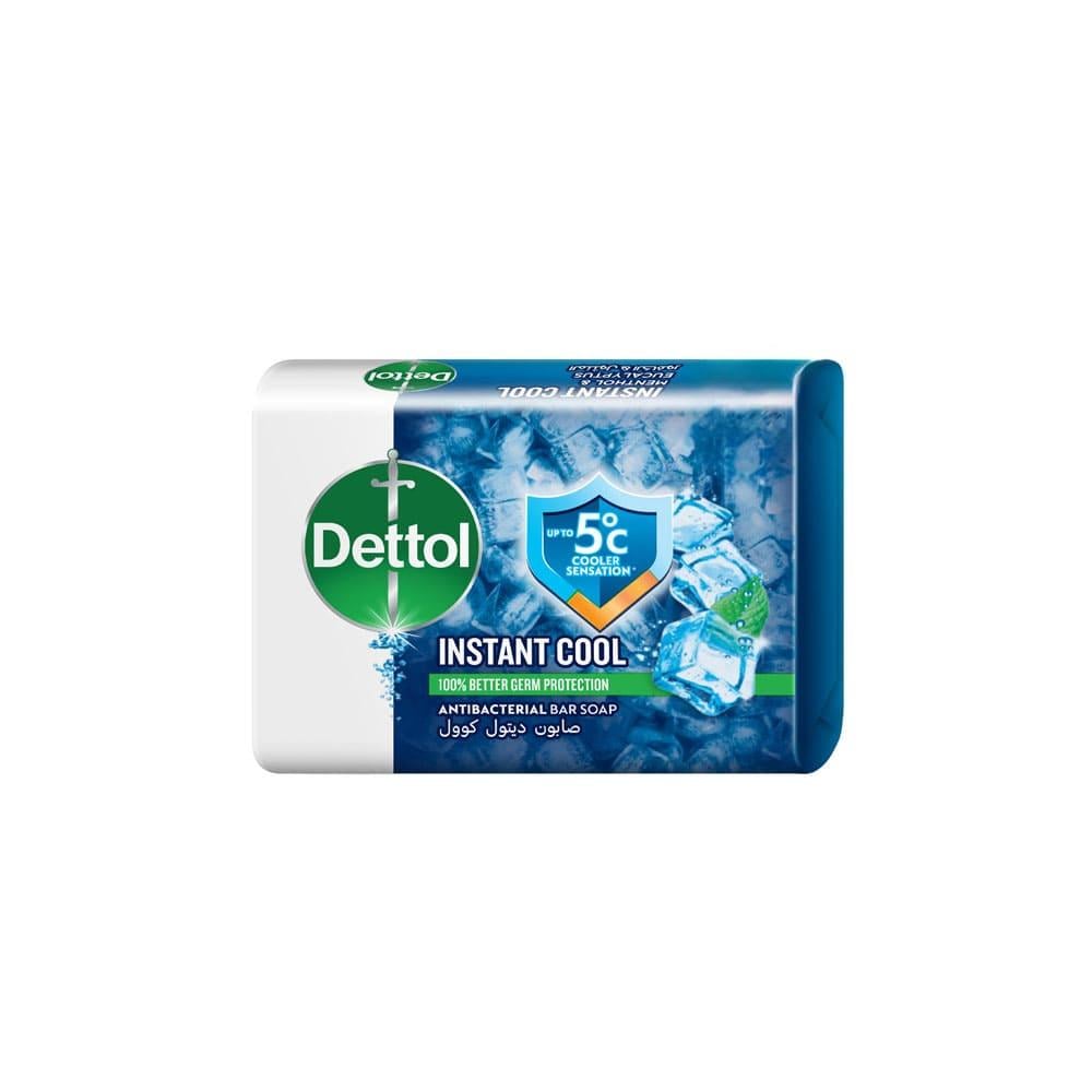 Dettol antibacterial instant cool soap 120g