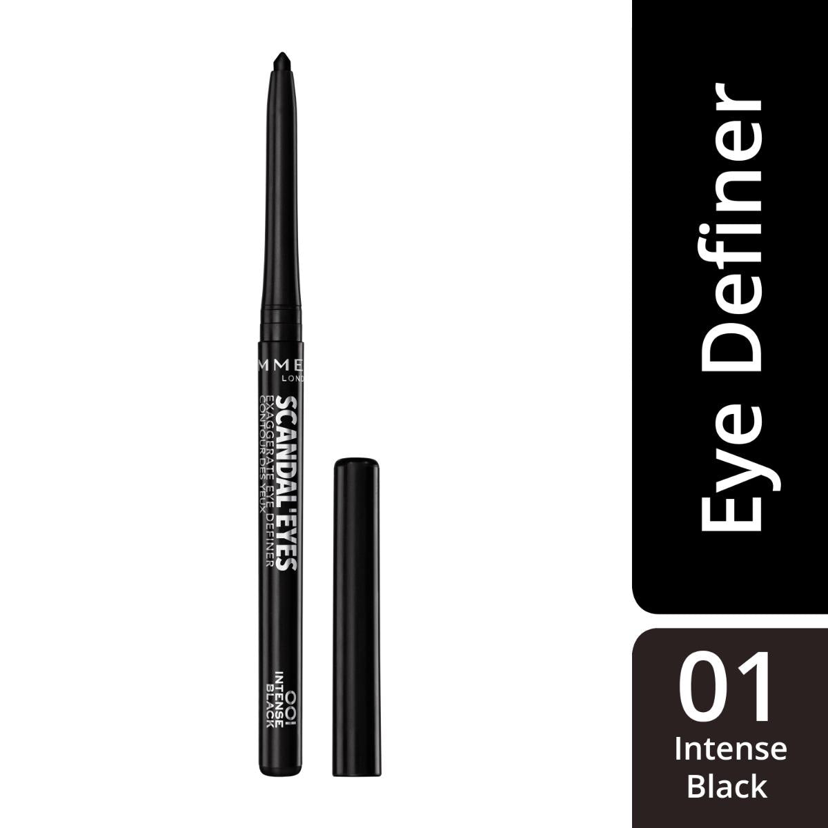 RIMMEL SCANDALEYES EYE DEFINER - 001 - INTENSE BLACK