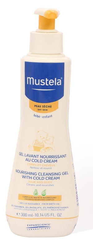 Mustela MUSTELA NOURSHING CLEANSING GEL WITH COLD CREAM300 ML