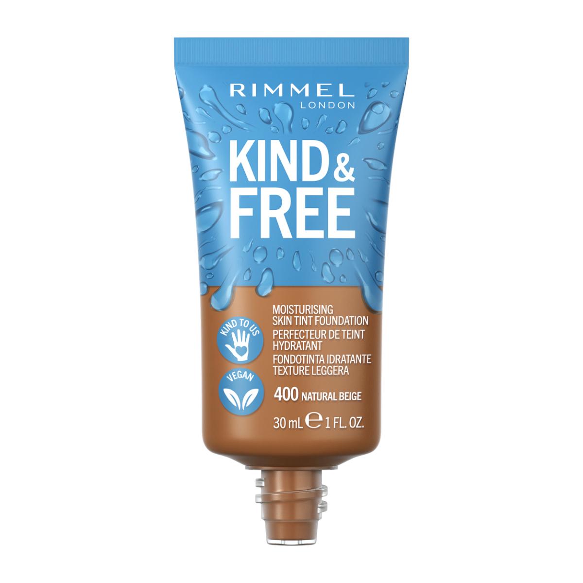 RIMMEL KIND and FREE FOUNDATION 400 NATURAL BEIGE