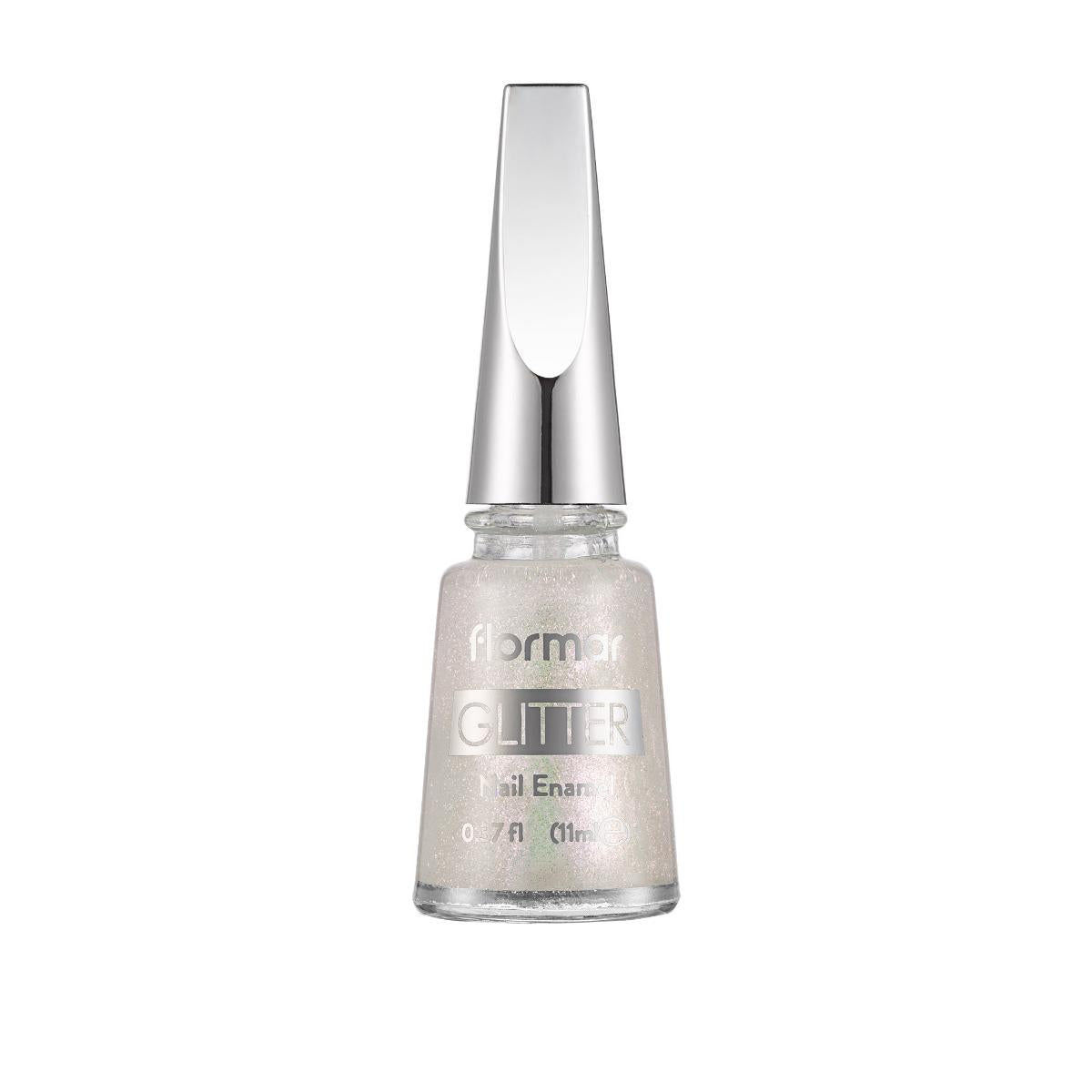 Flormar Glitter Nail Enamel GL26 Snow Globe