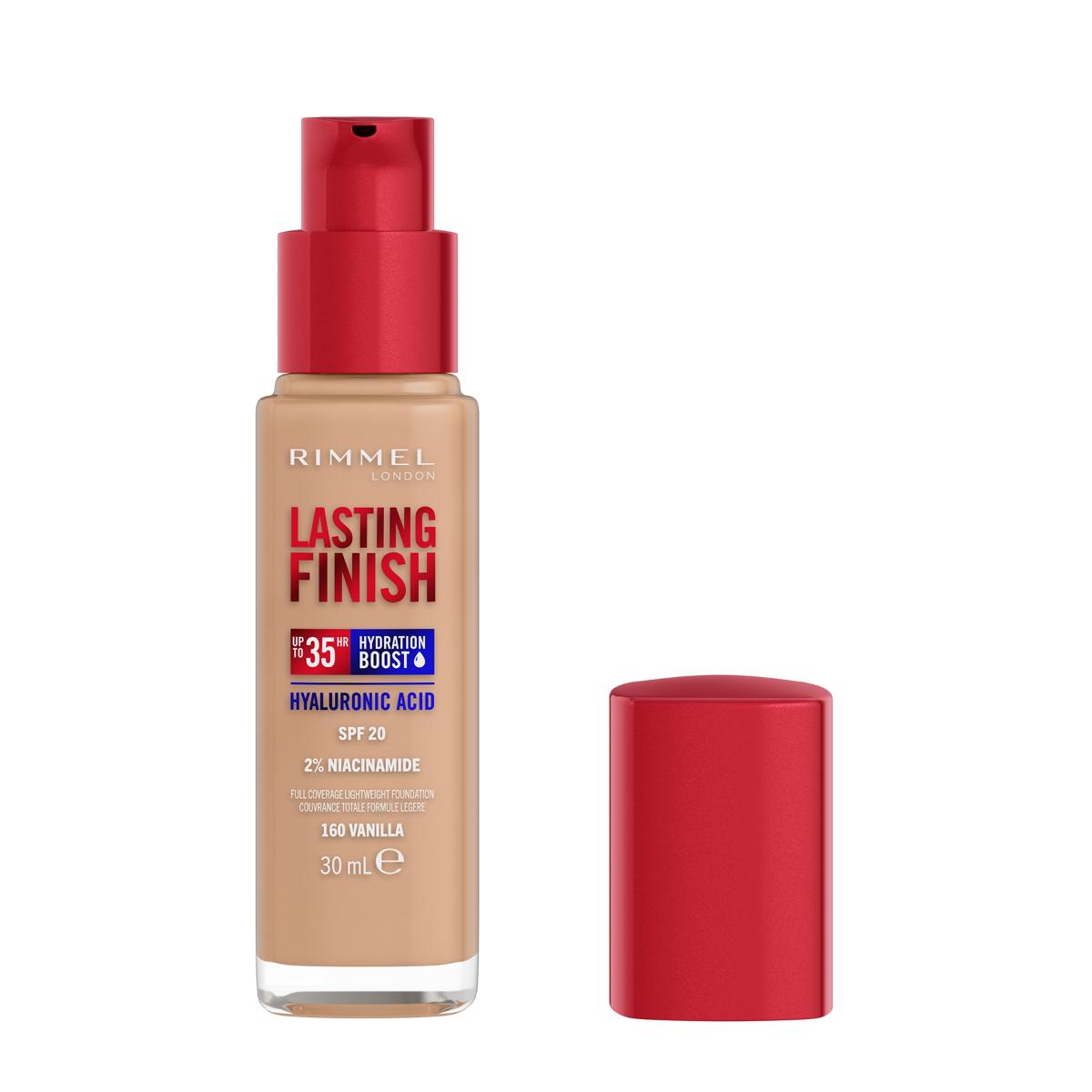 RIMMELRimmel London Lasting Finish Full Coverage Lightweight Foundation 160 Vanilla