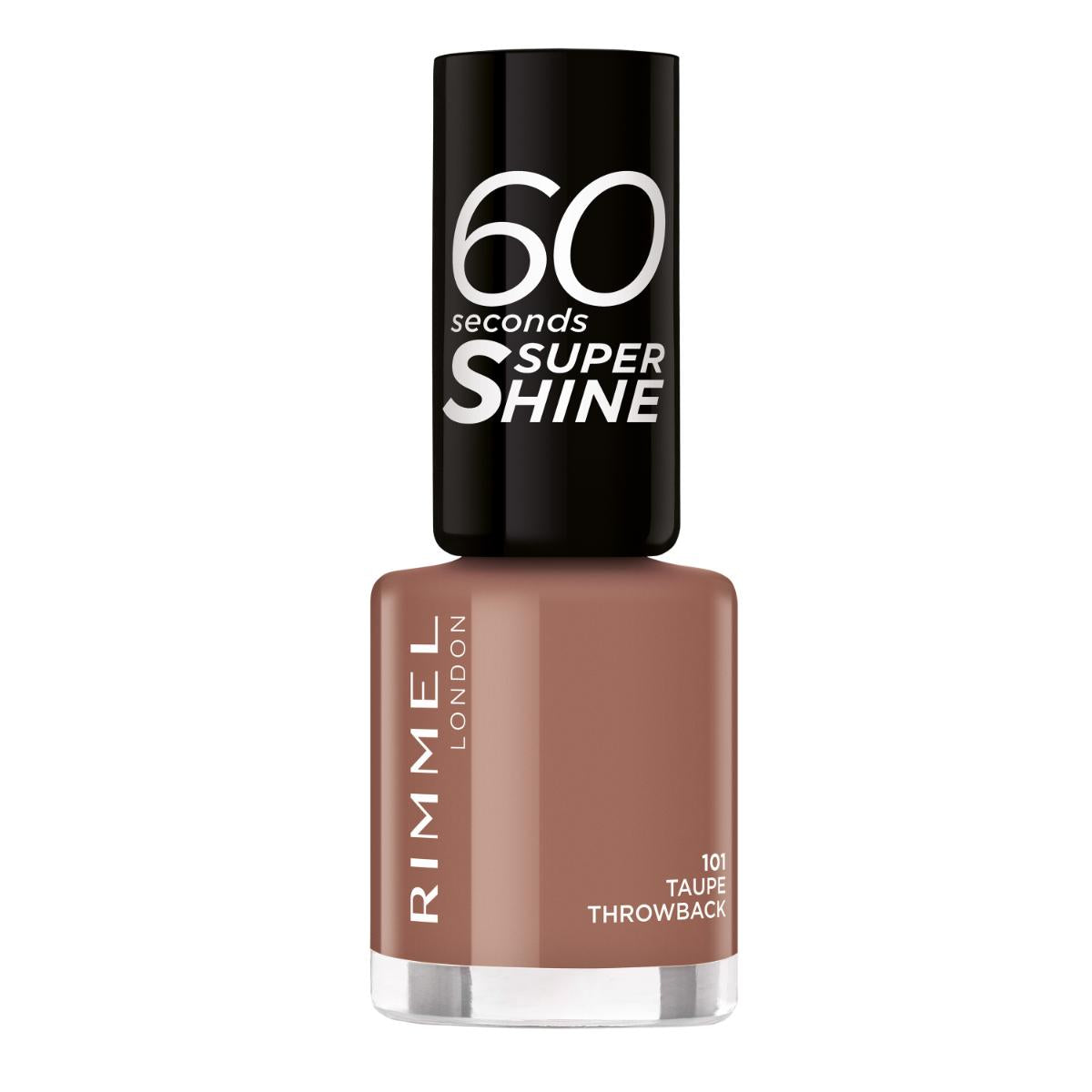 RIMMEL 60 Seconds Nail Polish - 101 Taupe Throwback
