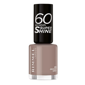 RIMMEL 60 Seconds Nail Polish - 810 Grungy Grey