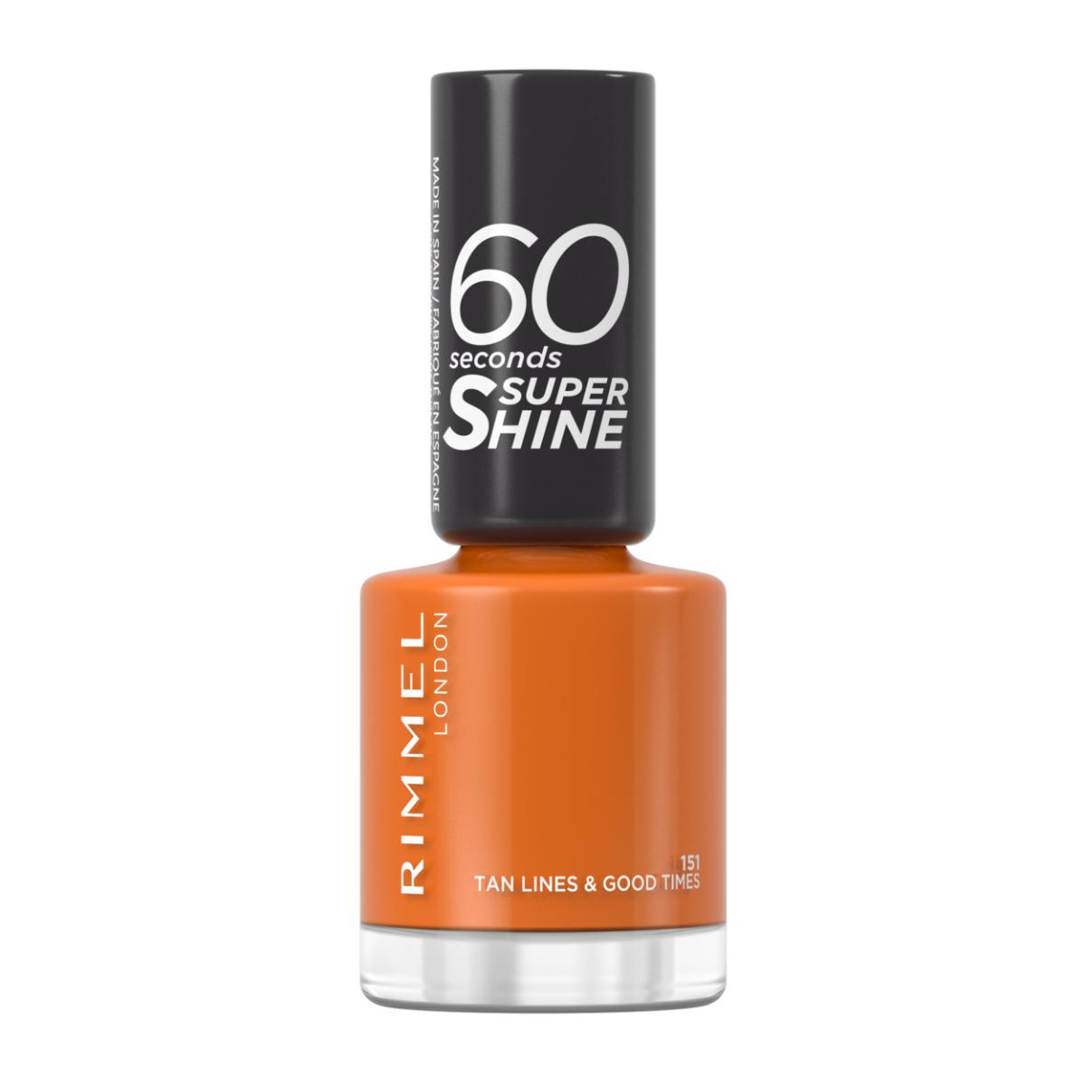 RIMMEL 60 Seconds Summer Shimmer 151 Tan Lines and Good Times Bright Orange