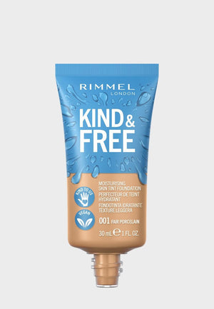 RIMMEL KIND and FREE FOUNDATION 001 FAIR PORCELAIN