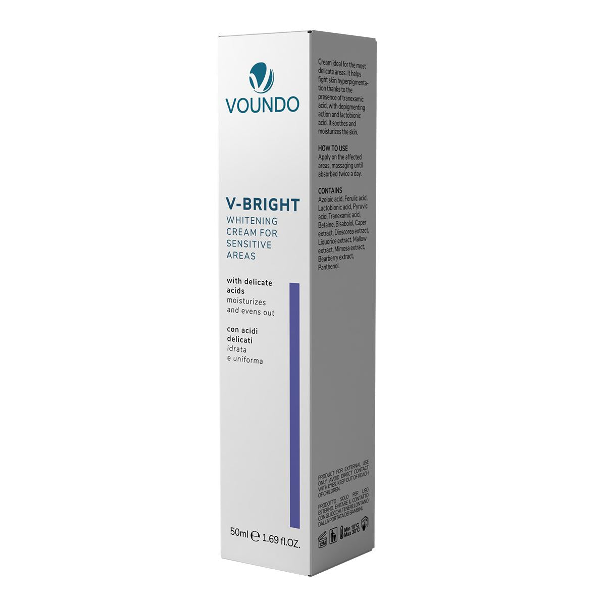 V BRIGHT WHITENING CREAM SENSITIV
