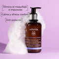 APIVITA Cleansing Foam (Olive and Lavender) For Face and Eyes200ml