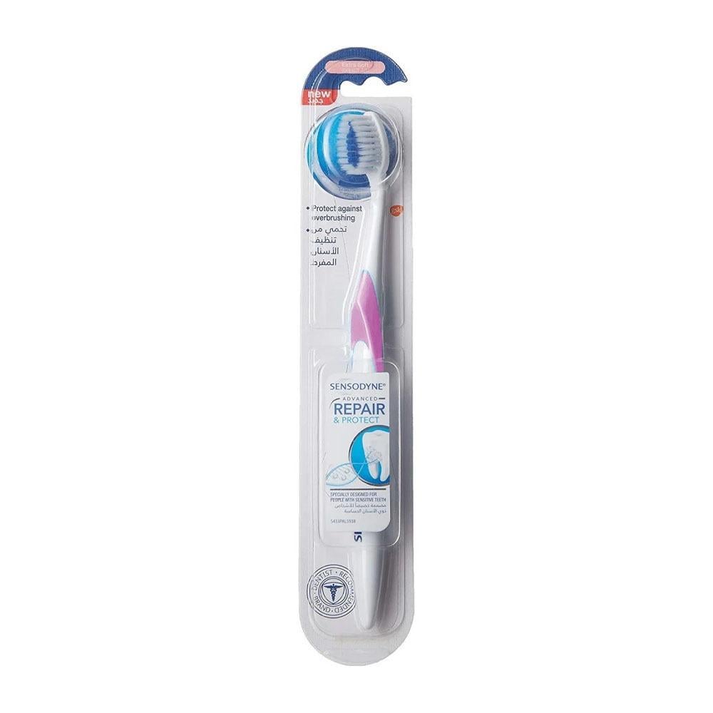 sensodyne advanced repair & protect toothbrush extra soft pink