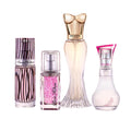 Paris Hilton Miniatur Set 4 _ 7.5ml Gold Rush EDP & Can Can EDP &  Paris Hilton EDP & Heiress EDP Wo