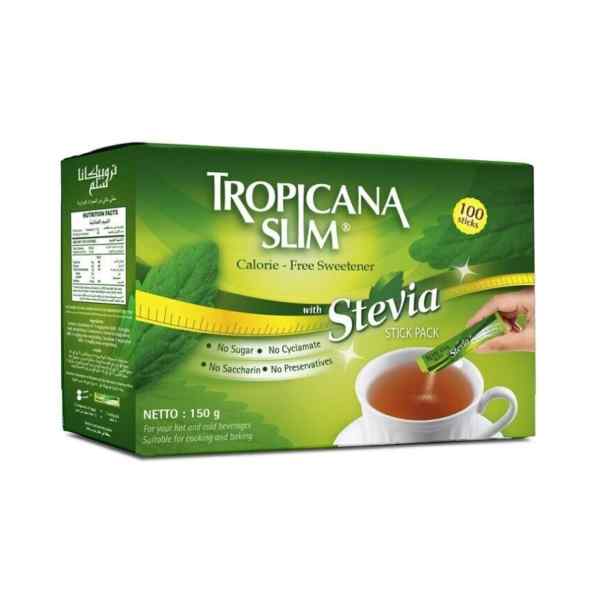 Tropicana Sweetener 100pack Stevia Calorie Free