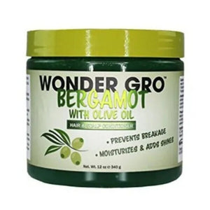 Wonder gro hair conditioner 340g bergamot and olive oil