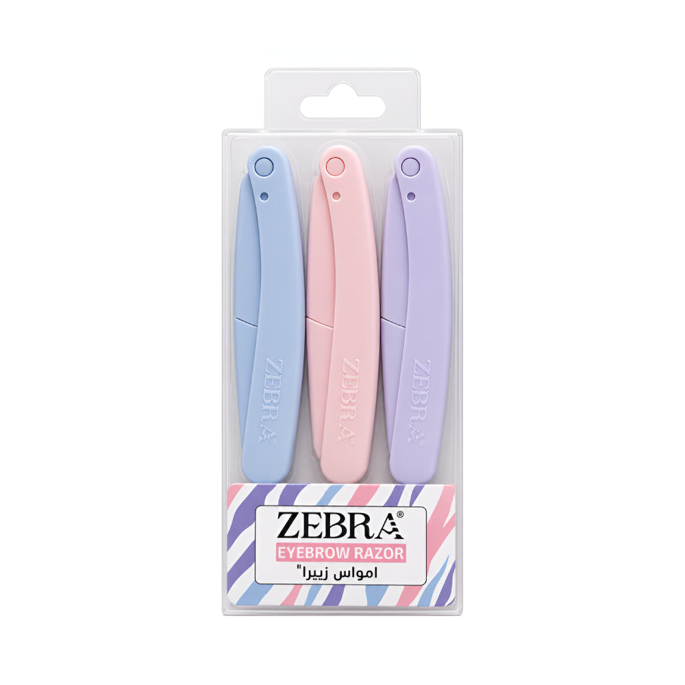 Zebra Razors For Face 3pc BL-7001