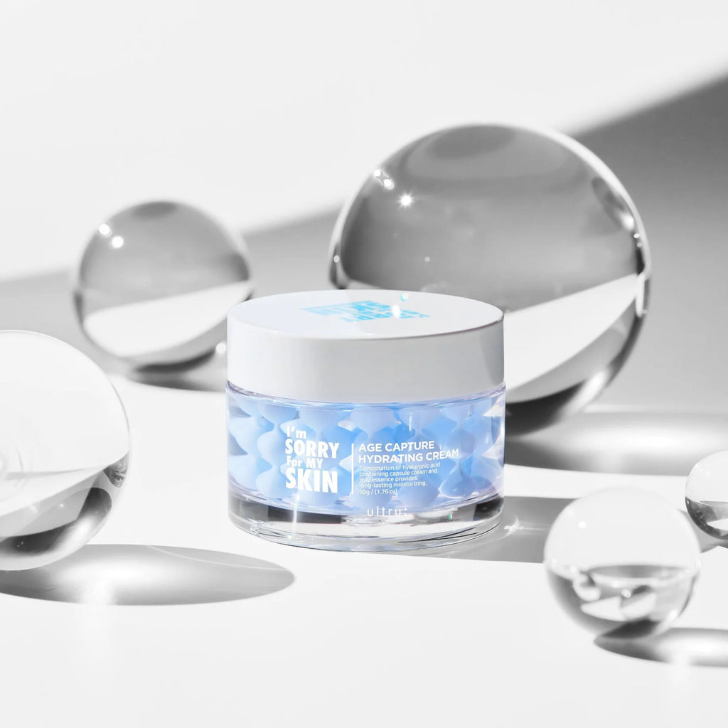 I'm Sorry For My Skin Age Capture Hydrating Cream – Hyaluronic Acid Moisturizer 50g
