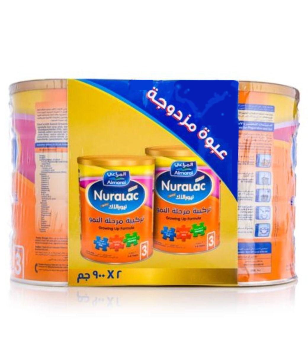 Nuralac Plus Stage3, (2 x 900gm )Twin Pack