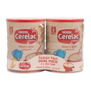 CERELAC Whe Dates MP (2x1Kg)PRDualPackN1
