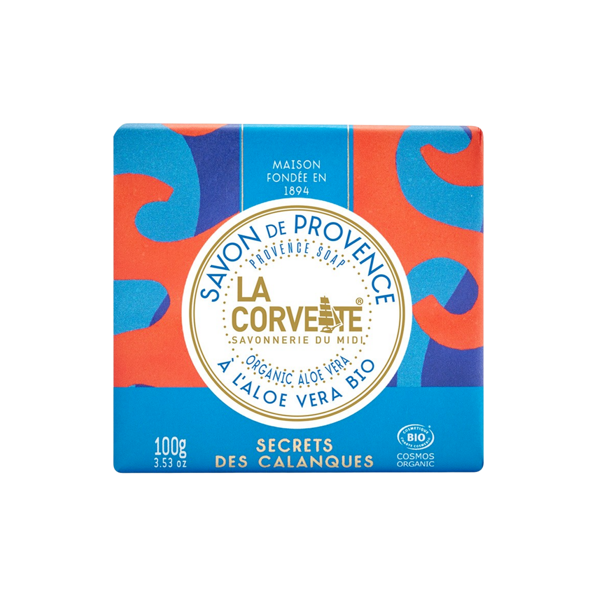La Corvette Gentle Soap Organic Aloe Vera 100g