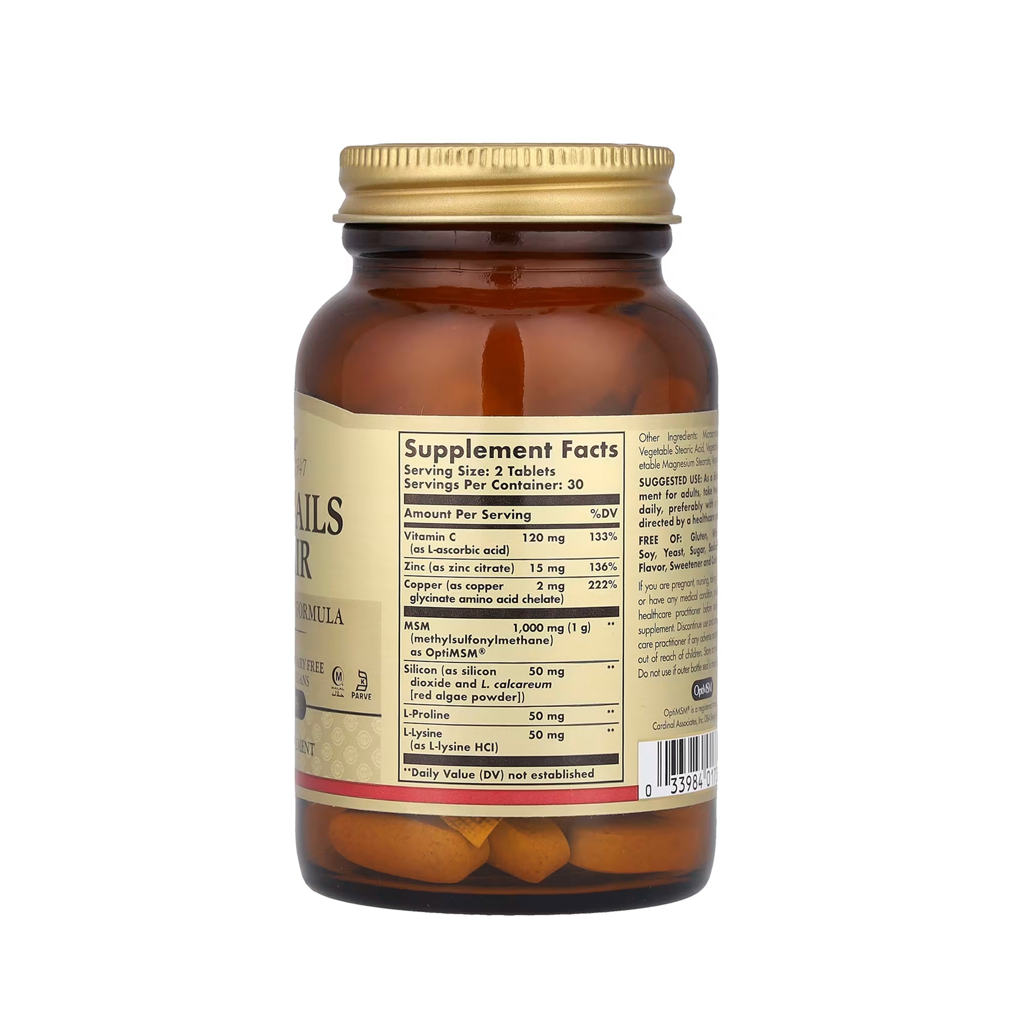 Solgar Skin, Nails & Hair - 60 Tablets