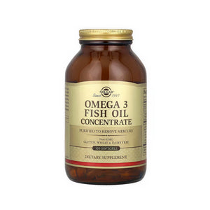Solgar Omega-3 Fish Oil Concentrate - 120 Softgels