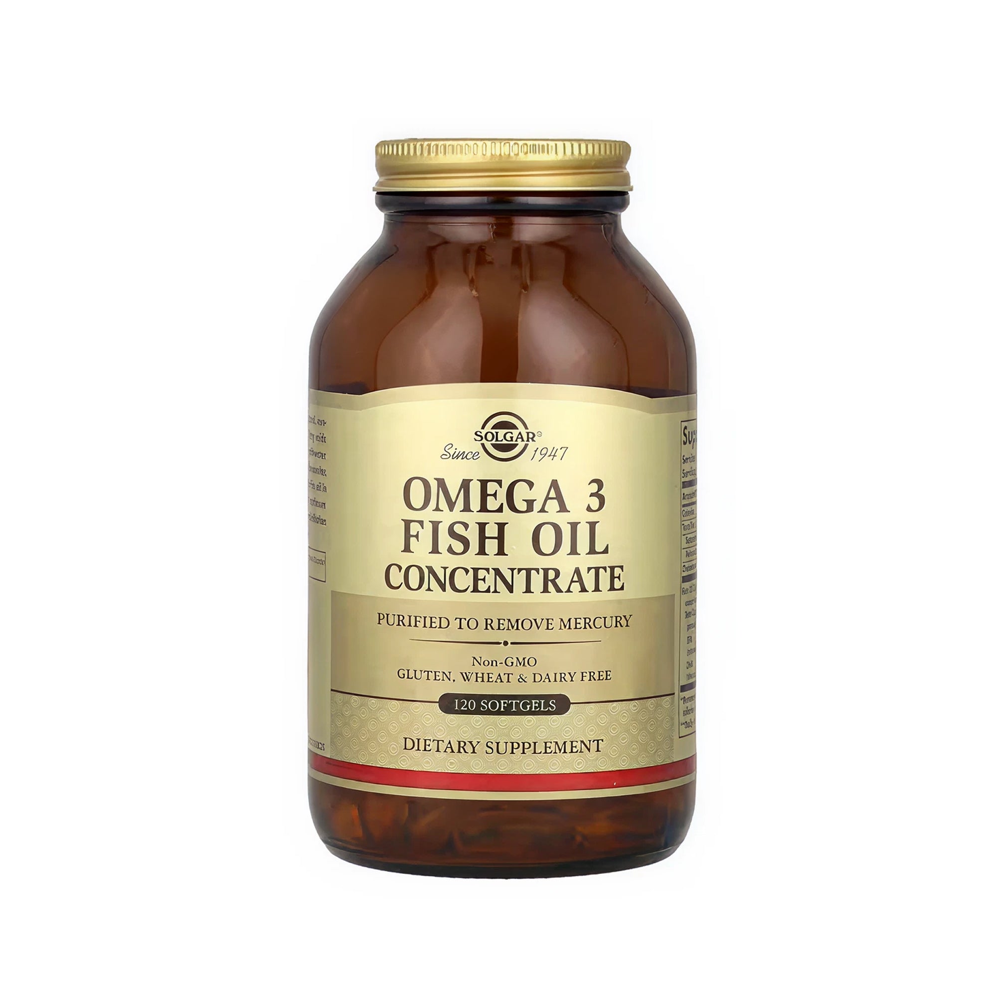 Solgar Omega-3 Fish Oil Concentrate - 120 Softgels