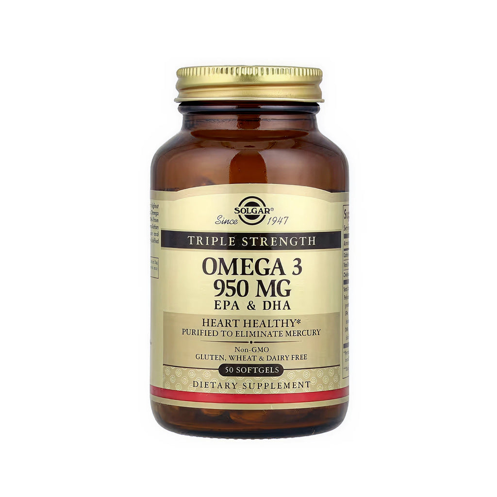 Solgar Triple Strength Omega-3 950 mg - 50 Softgels