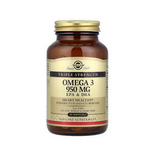 Solgar Triple Strength Omega-3 950 mg - 50 Softgels