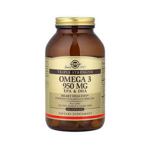 Solgar Triple Strength Omega-3 950 mg - 100 Softgels