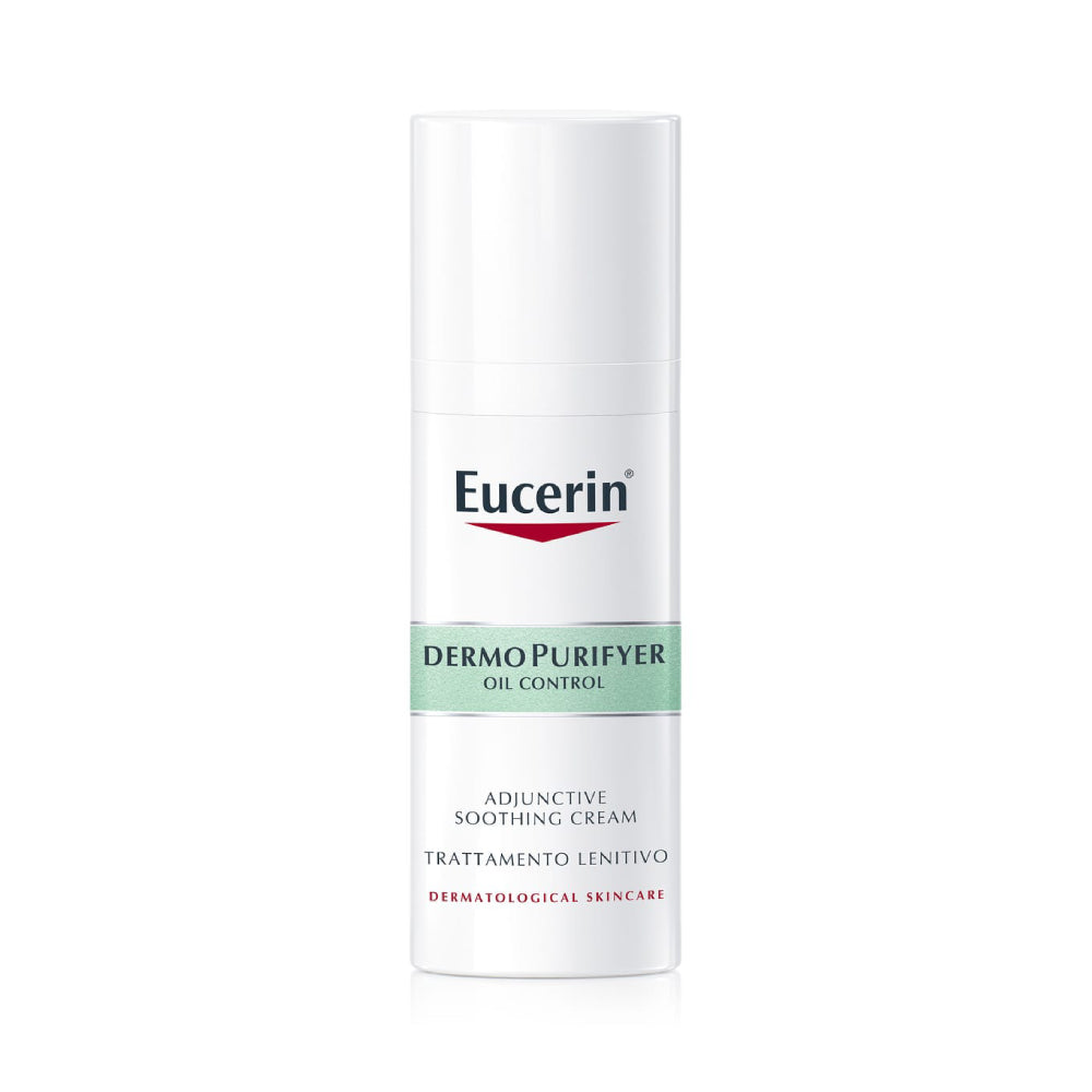 Eucerin Moisturizing Cream 50ml Dermo Purifyer Soothing Skin