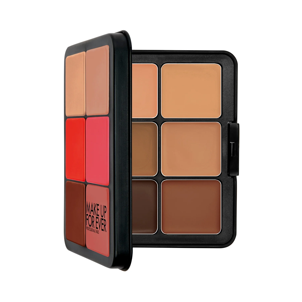 Make Up For Ever HD Skin Face Essentials Palette With Highlighters