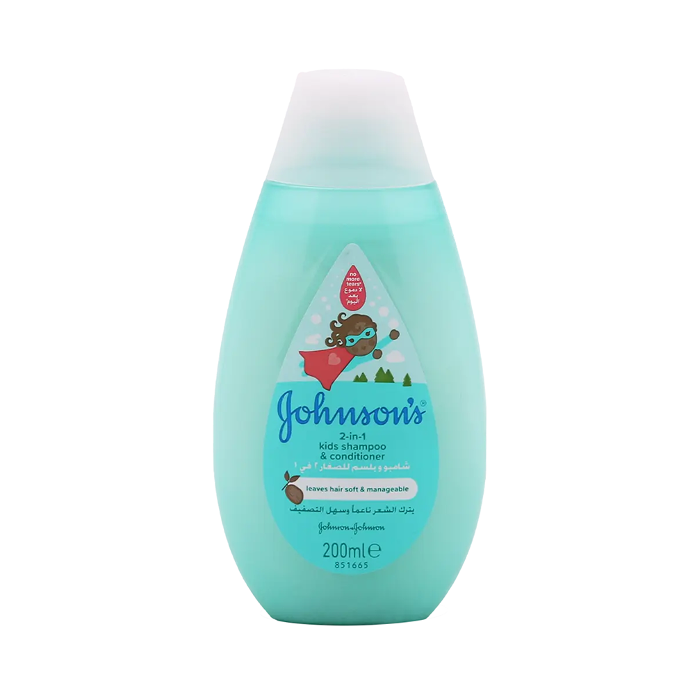 Johnson’s Kids 2-in-1 Shampoo & Conditioner – 200 ml