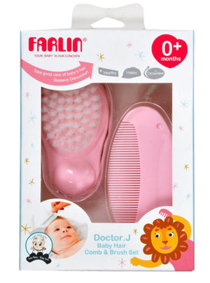 Farlin Baby Care Set BF-150A Brush And Comb for Age +0