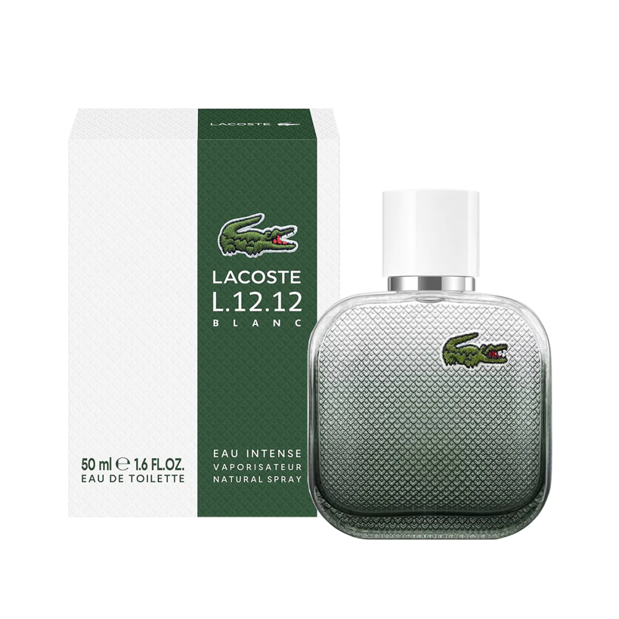 Lacoste L.12.12 Blanc Eau Intense Eau de Toilette - For Men - 50ml