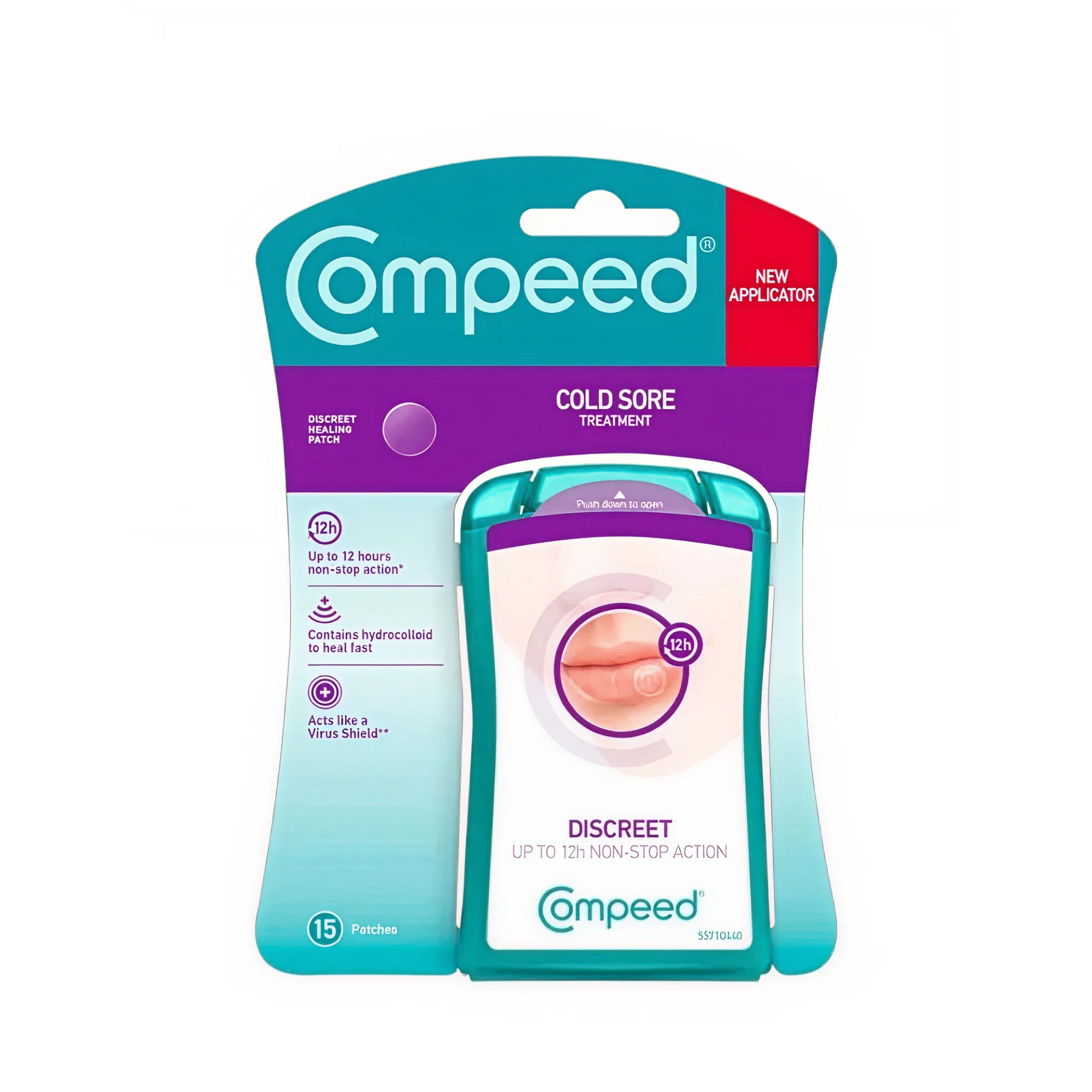 Compeed Cold Sore Treatment Discreet Healing Patches - 15 Patches