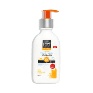 Pure beauty sun lotion 200ml spf 50