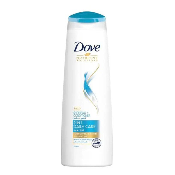 Dove Hair Shampoo 400ml 2 in 1 Daily Care