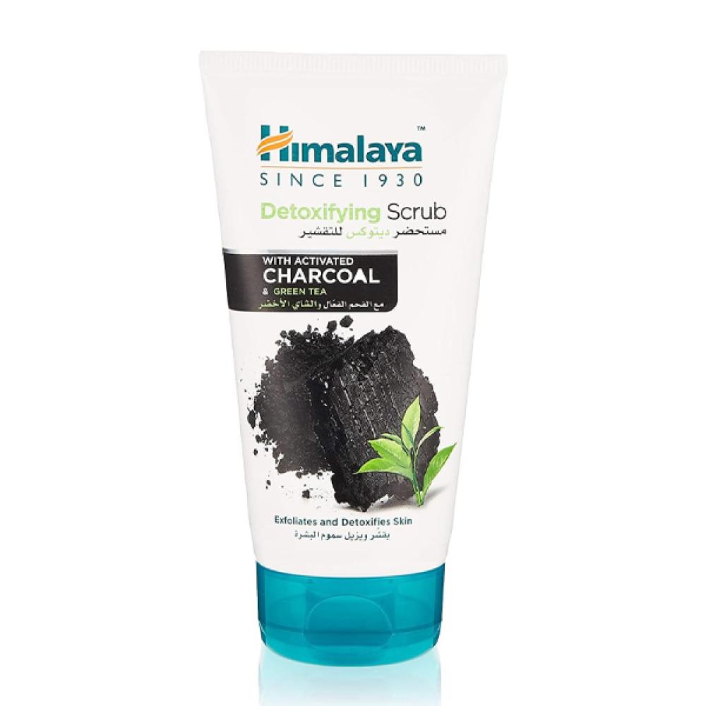 Himalaya face scrub 150ml detox charcoal and green tea