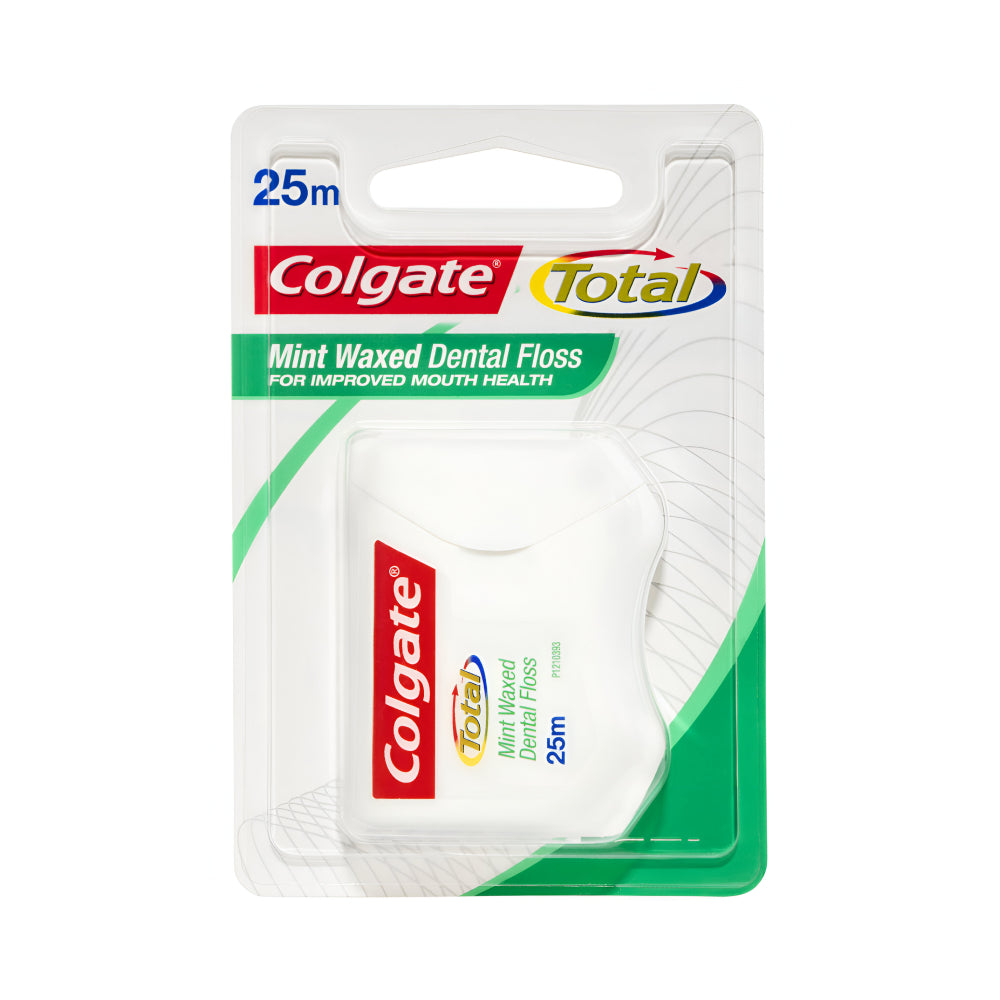 Colgate dental floss 25m. total with mint