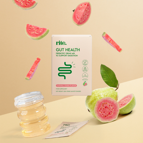Rite Gut Health Guava Probiotic Drink 15 Sachets