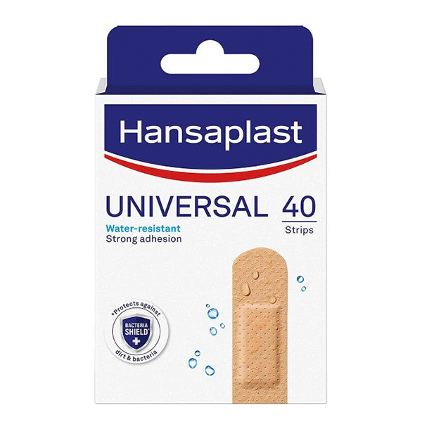 Hansaplast bandages 40pc waterproof
